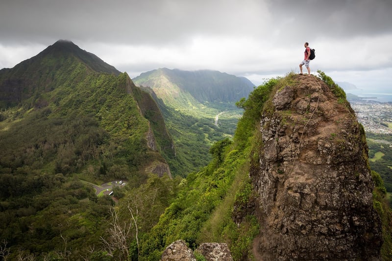 Hiking in the Mountains